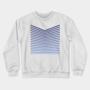 Motif in blue. Crewneck Sweatshirt